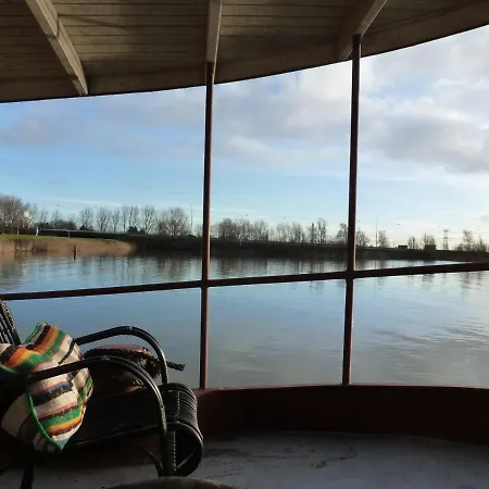 Hotel Bed In Boat Amsterdam