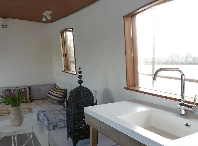 Hotel Bed In Boat Amsterdam